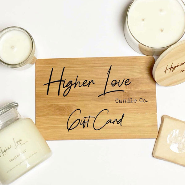 Higher Love Candle Co. Gift Card